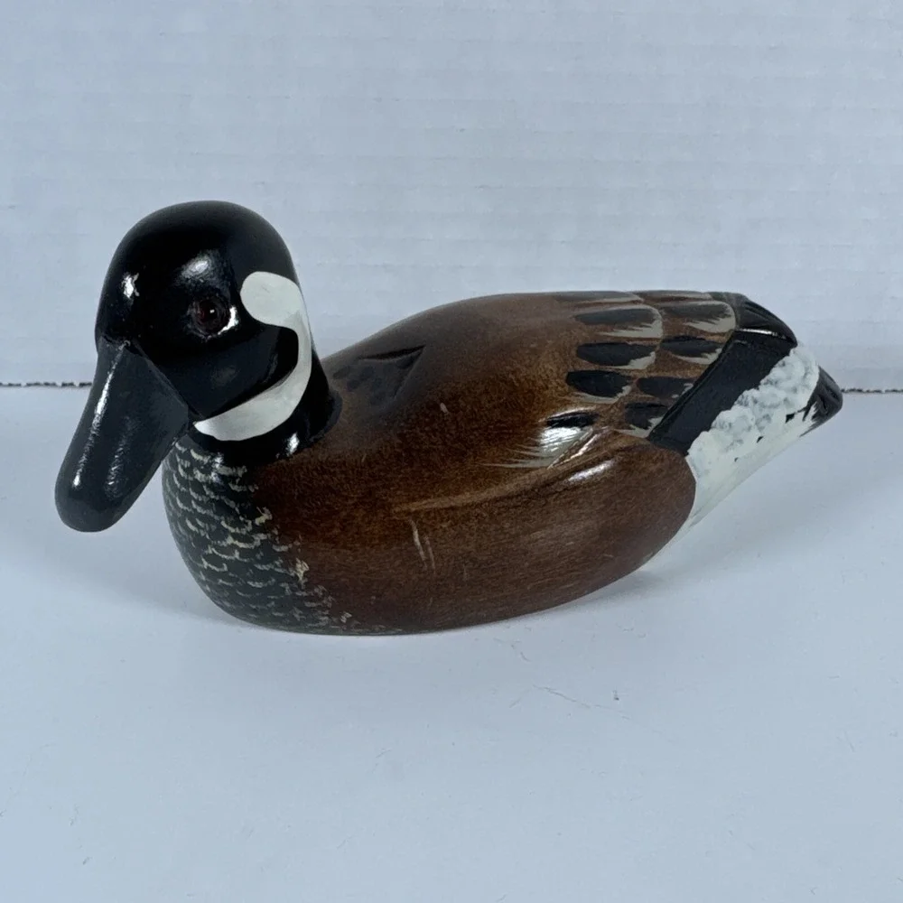 A Wooden Bird Factory Original Canada Goose Duck Decoy